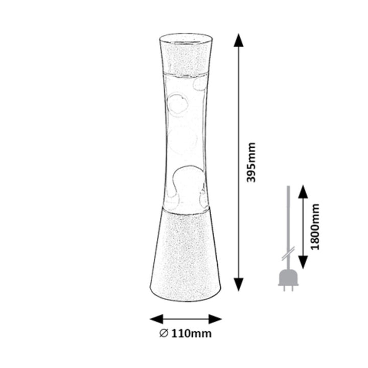 Lampe décorative, Minka, IP20, argent, GY6.35 1x MAX 20