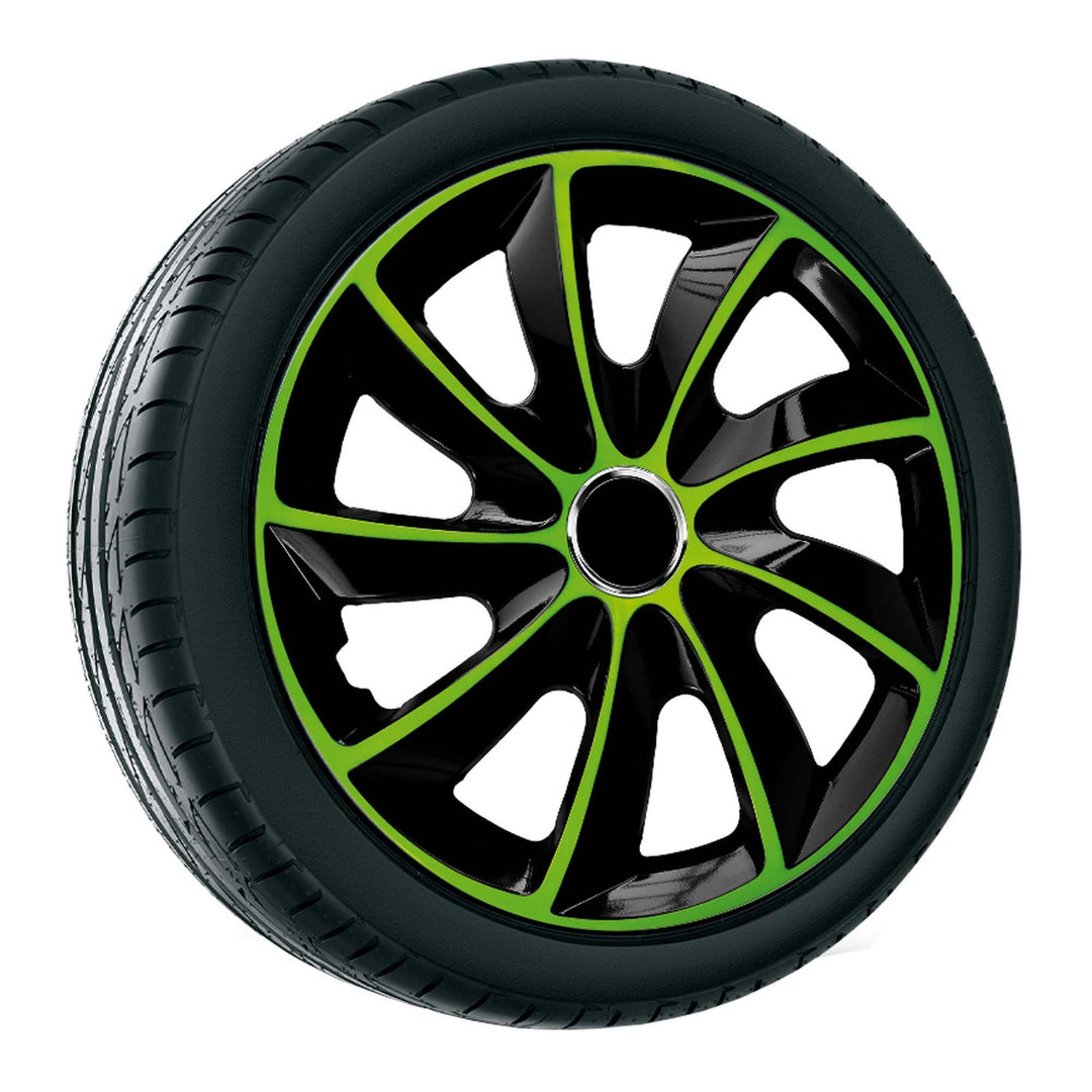 Capuchon universel 16'' NRM Stig Extra noir vert 1 pièce