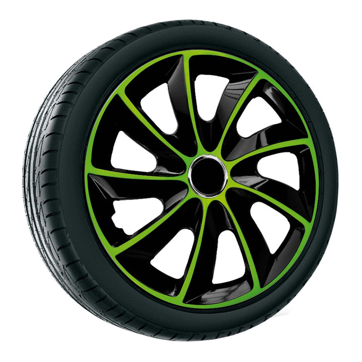 Capuchon universel 16'' NRM Stig Extra noir vert 1 pièce