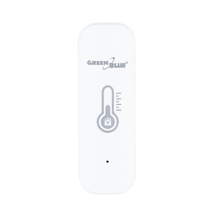 Capteur de température et d'humidité WiFi GreenBlue, compatible Android/iOS/Alexa/Google Home, 3,0 V CC, LR03 x 2, GB737