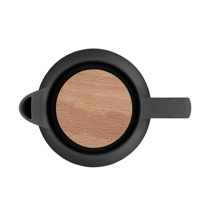 Bouilloire électrique en céramique Concept, capacité 1 L, 1200 W, couleur noire, connecteur Strix, filtre anti-calcaire, socle rotatif, RK0086