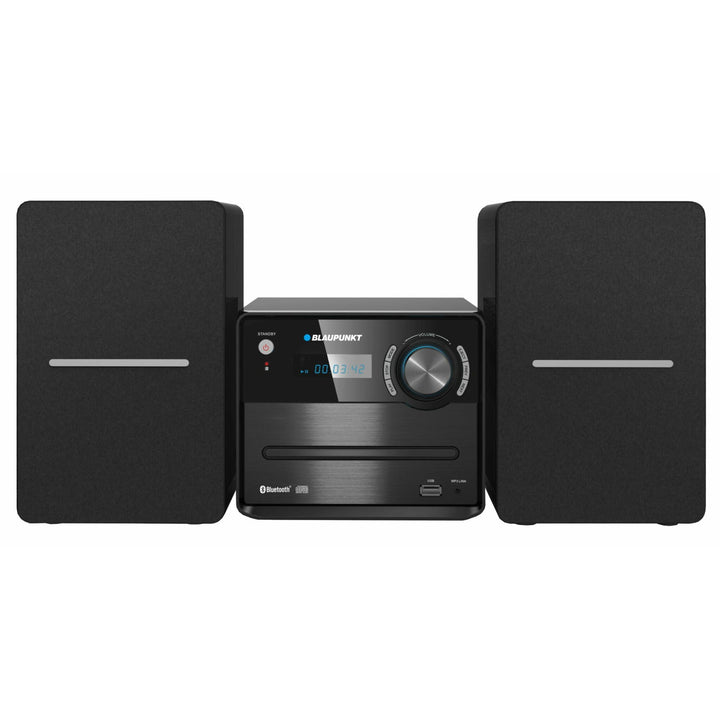 Microchaîne Blaupunkt, puissance 30 W, radio FM, prise AUX, connecteur USB, Bluetooth, MS13BT