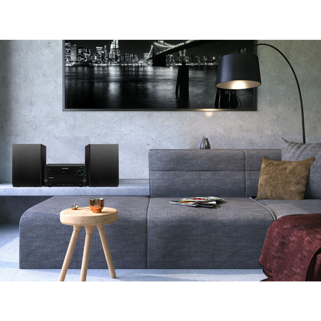 Microchaîne Blaupunkt, puissance 45 W, radio FM, prise AUX et connecteur USB, Bluetooth, MS14BT