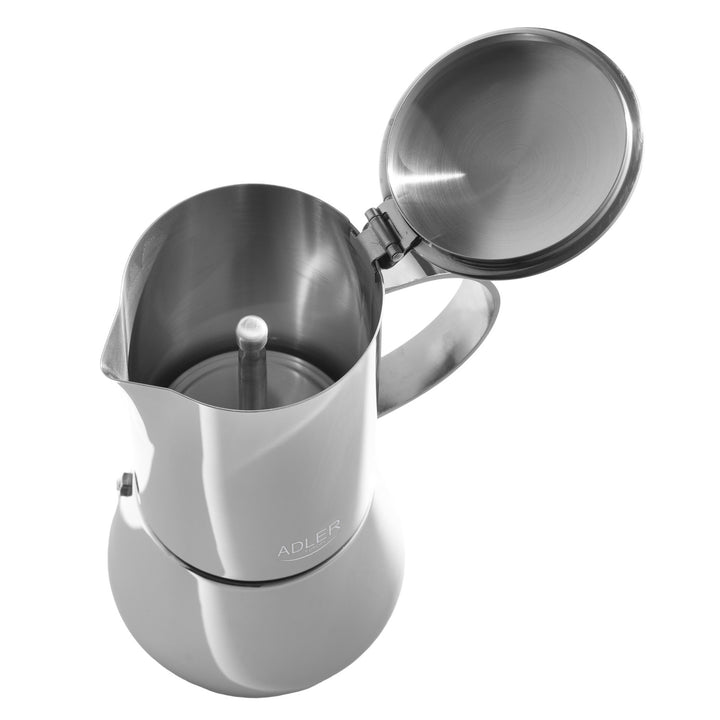Cafetière Adler, cafetière expresso, capacité 620 ml, couleur argent acier, AD 4417