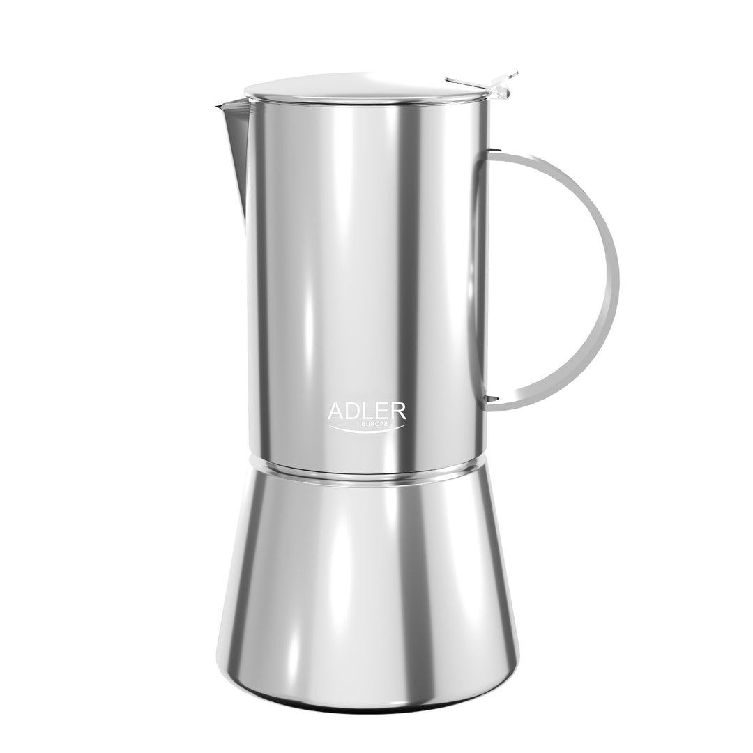 Cafetière Adler, cafetière expresso, capacité 620 ml, couleur argent acier, AD 4417