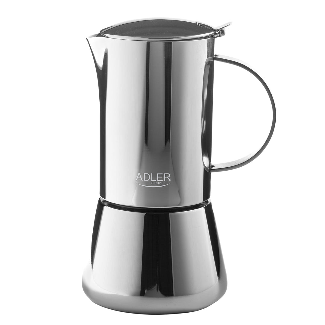 Cafetière Adler, cafetière expresso, capacité 620 ml, couleur argent acier, AD 4417