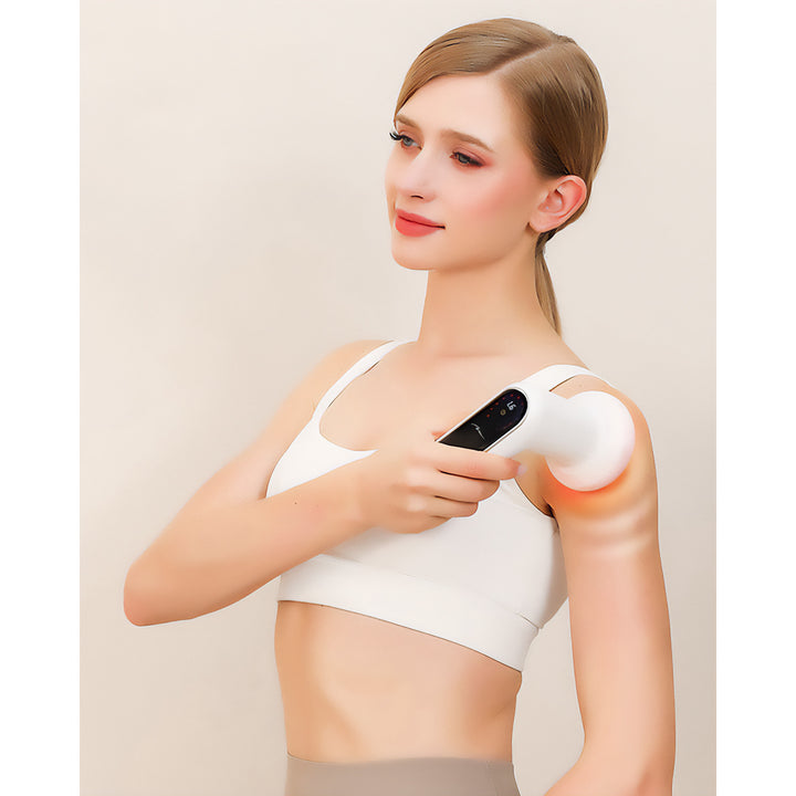 Appareil de massage anti-cellulite, MEDIA-TECH, pistolet de massage, 5 têtes de massage, 6 vitesses, MT6536