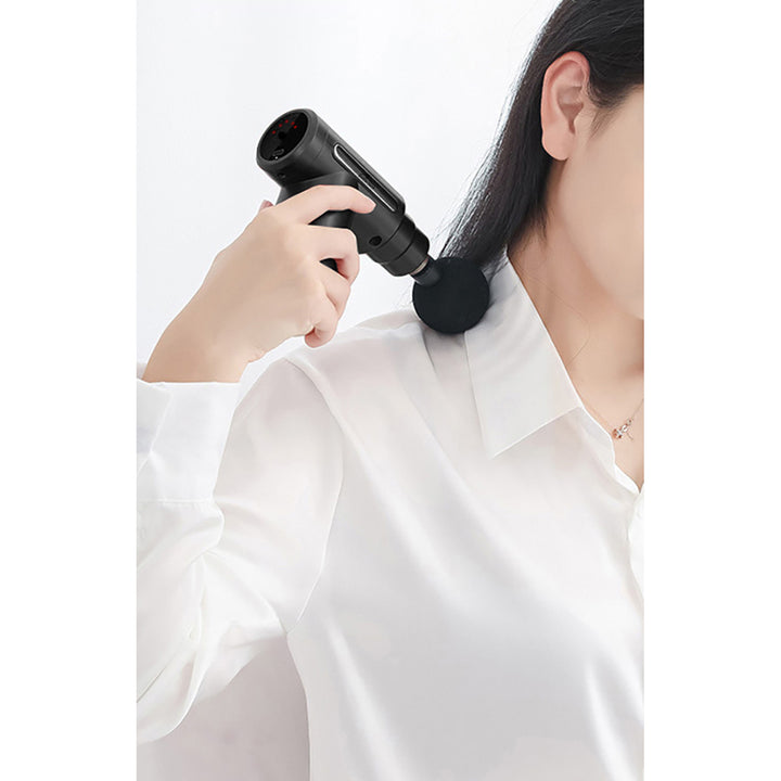 Appareil de massage pour un massage facile et rapide des muscles tendus, Media-tech, 4 têtes de massage interchangeables, MT6521