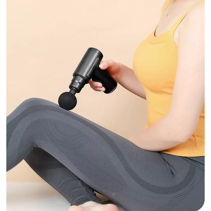 Appareil de massage pour un massage facile et rapide des muscles tendus, Media-tech, 4 têtes de massage interchangeables, MT6521