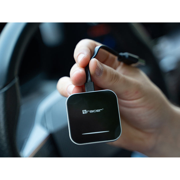 Adaptateur sans fil CarPlay et Android Auto Tracer, WiFi, Bluetooth 5.0, CarLink PRO