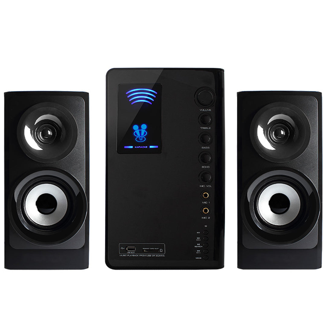 Ensemble d'enceintes 2.1 Tracer, Bluetooth 5.1, puissance totale 35 W, radio FM, télécommande, Tumba BT