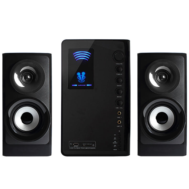 Ensemble d'enceintes 2.1 Tracer, Bluetooth 5.1, puissance totale 35 W, radio FM, télécommande, Tumba BT