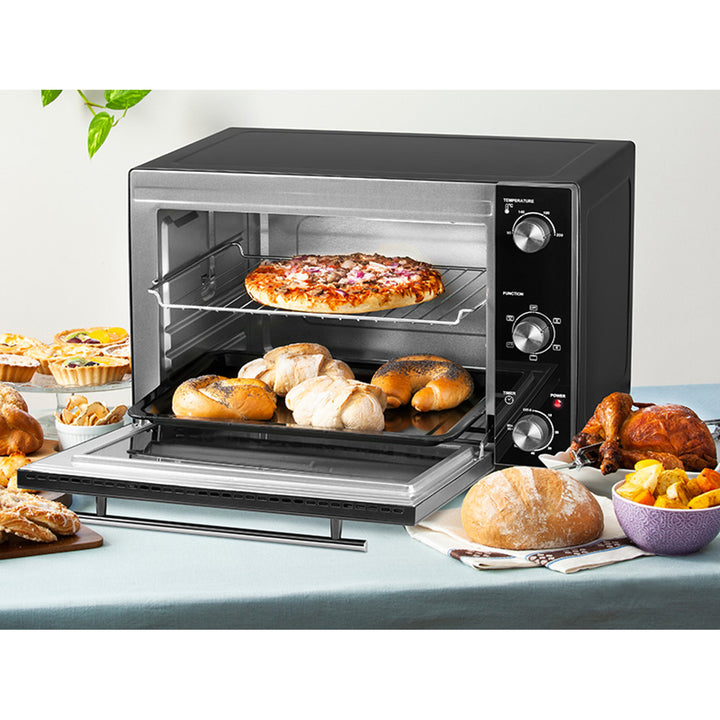 Four électrique Lafe, capacité 48 l, puissance 1800 W, chaleur tournante, HeatMaster