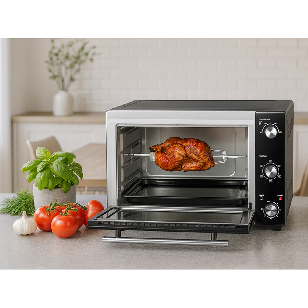 Four électrique Lafe, capacité 48 l, puissance 1800 W, chaleur tournante, HeatMaster
