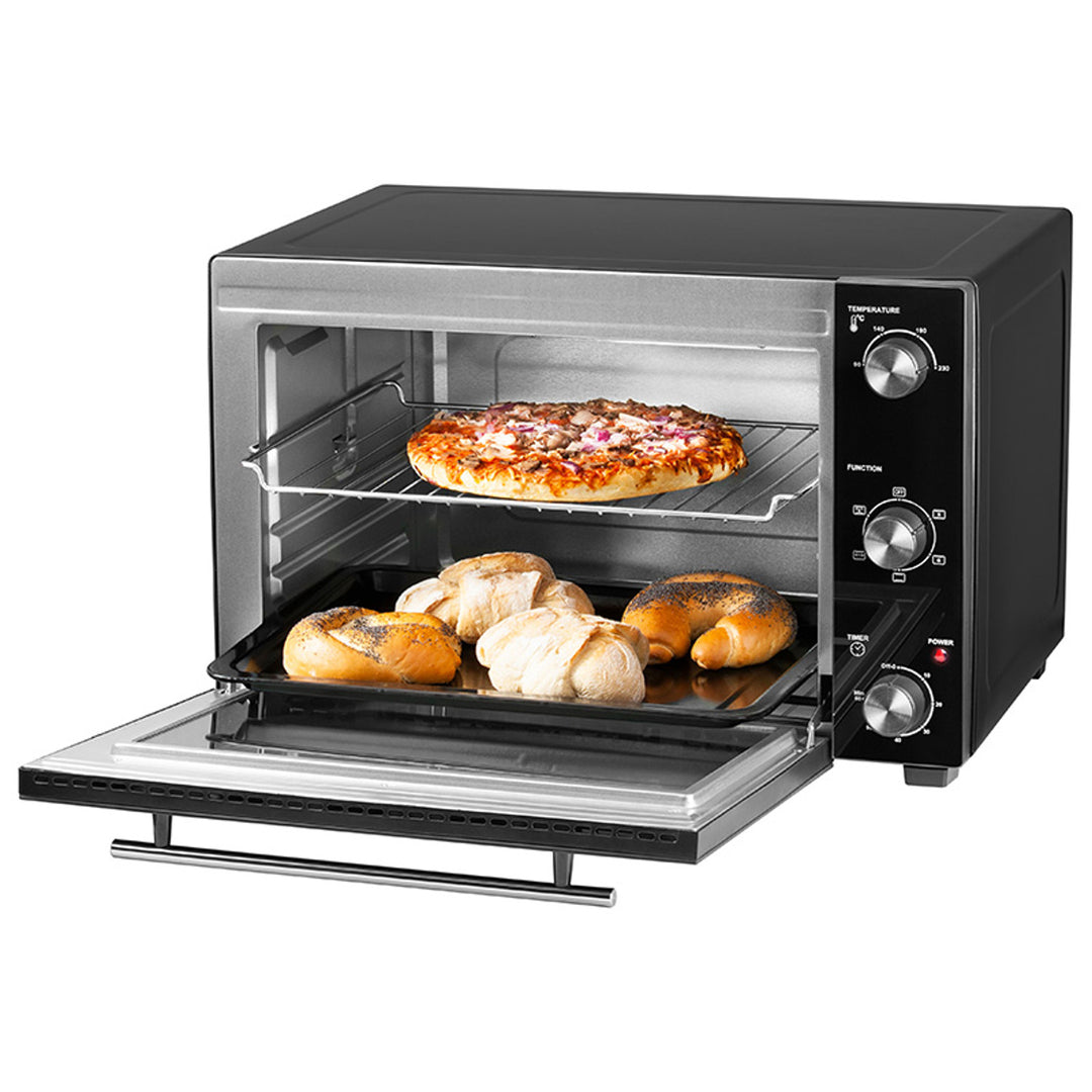 Four électrique Lafe, capacité 48 l, puissance 1800 W, chaleur tournante, HeatMaster