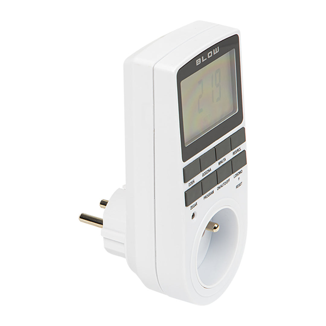 Programmeur numérique Blow, écran LCD, précision +/- 1 minute par mois, 16 combinaisons différentes, 72-016#