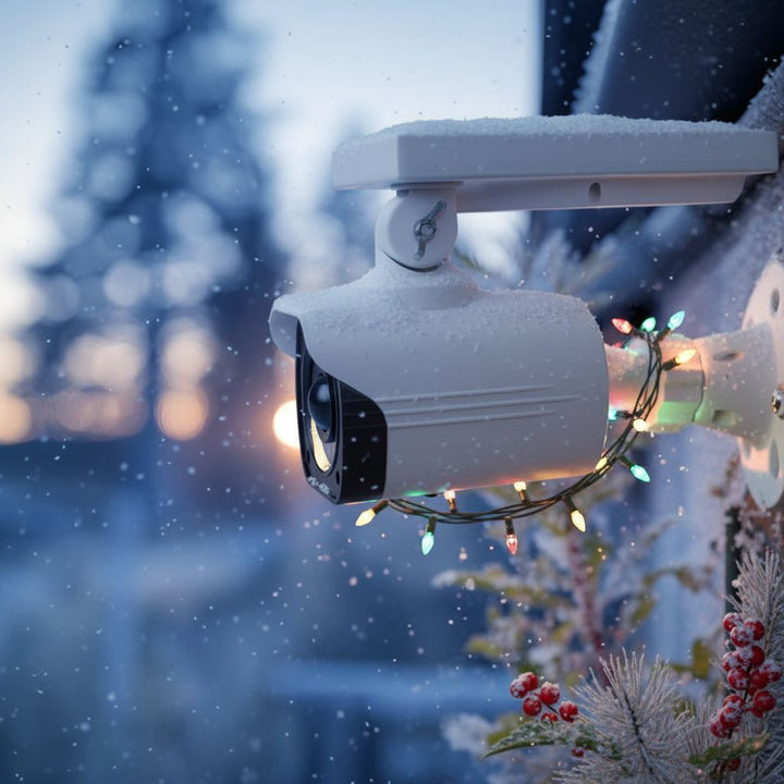 Fausse caméra solaire, LED clignotante, détecteur de mouvement, éclairage LED, autocollant gratuit, SOL1800S, 2 pièces