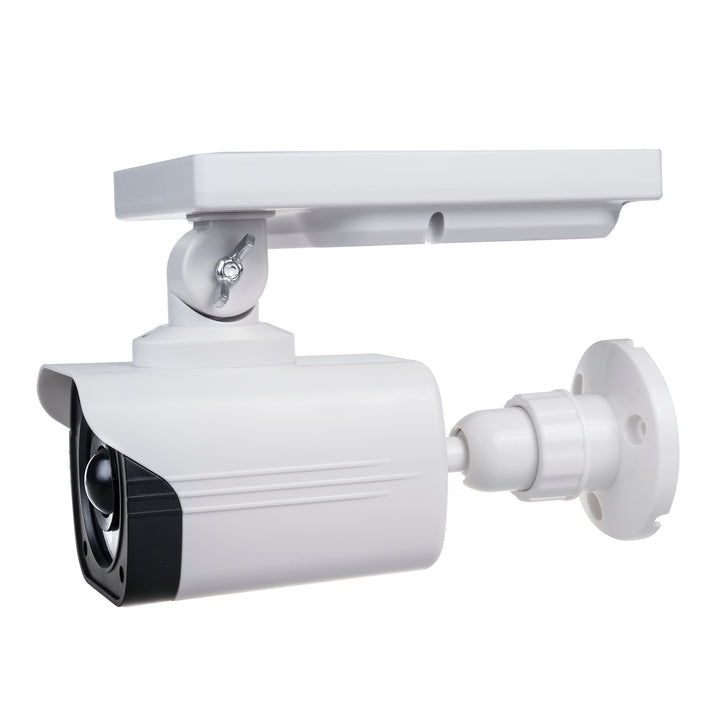 Fausse caméra solaire, LED clignotante, détecteur de mouvement, éclairage LED, autocollant gratuit, SOL1800S, 4 pièces