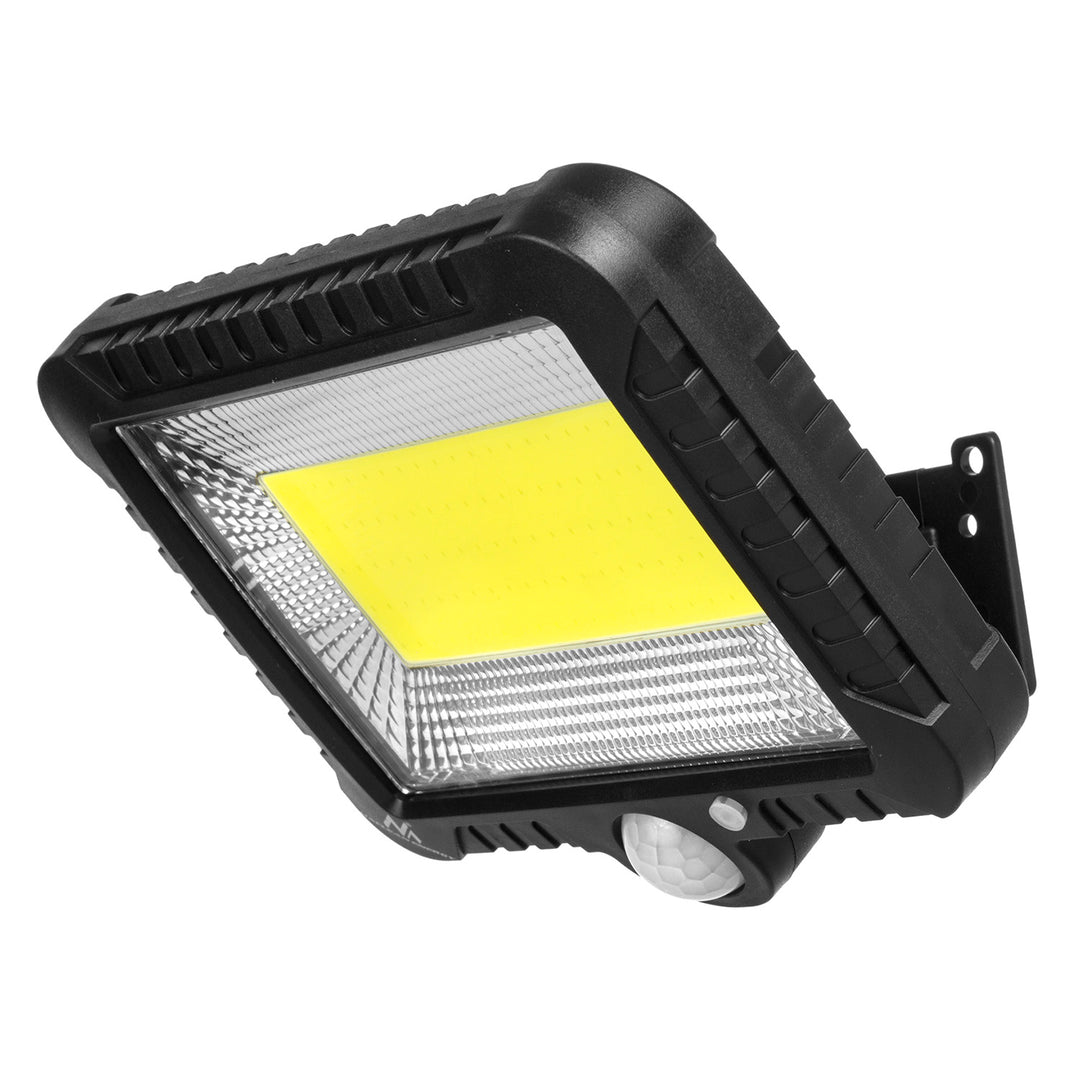 Projecteur solaire LED avec détecteur de mouvement Maclean, IP44, 5 W, 400 lm, 6000 K, batterie lithium 1300 mAh, 5,5 V CC MCE438, 4 pièces