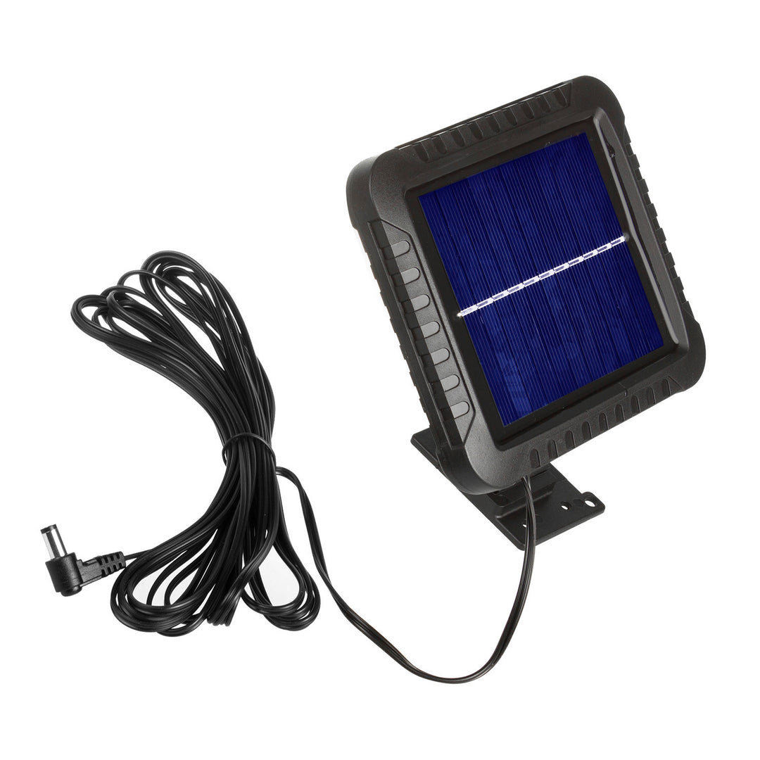 Projecteur solaire LED avec détecteur de mouvement Maclean, IP44, 5 W, 400 lm, 6000 K, batterie lithium 1300 mAh, 5,5 V CC MCE438, 4 pièces
