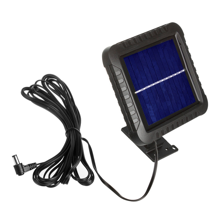 Projecteur solaire LED avec détecteur de mouvement Maclean, IP44, 5 W, 400 lm, 6000 K, batterie lithium 1300 mAh, 5,5 V CC MCE438, 4 pièces