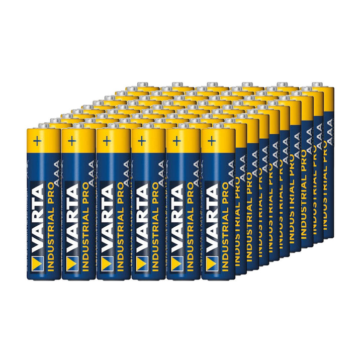 60 piles alcalines R-03 LR03 AAA Varta Industrial 4003