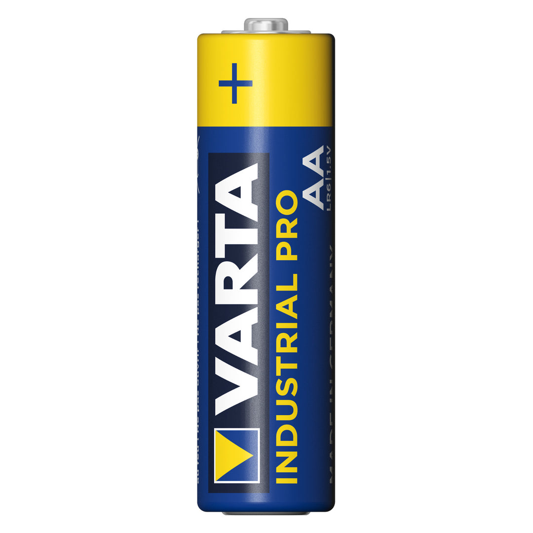 60 piles R-06 LR6 AA 1,5 V alcalines Varta Industrial 4006