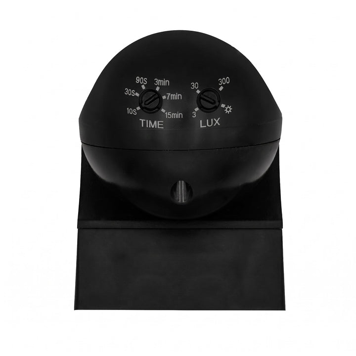 Détecteur de mouvement PIR 12-24 V Maclean, infrarouge, IP44, noir, portée de 12 m, charge max. 60/120 W, MCE623 B