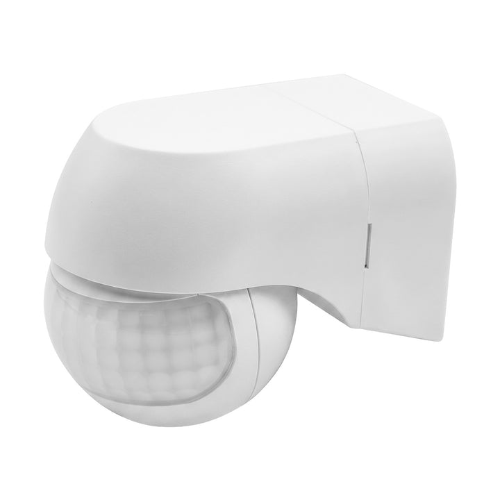 Détecteur de mouvement PIR 12-24 V Maclean, infrarouge, IP44, blanc, portée de 12 m, charge max. 60/120 W, MCE623 W