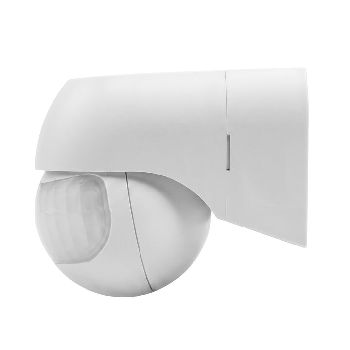 Détecteur de mouvement PIR 12-24 V Maclean, infrarouge, IP44, blanc, portée de 12 m, charge max. 60/120 W, MCE623 W