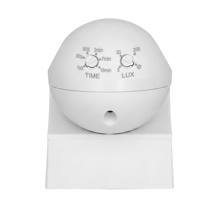 Détecteur de mouvement PIR 12-24 V Maclean, infrarouge, IP44, blanc, portée de 12 m, charge max. 60/120 W, MCE623 W