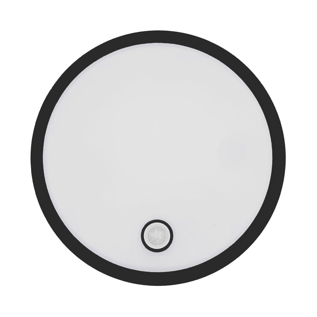 Lampe LED avec détecteur de mouvement Maclean, capteur PIR, noire, 10 W/15 W/18 W, IP65, couleur réglable 3 000/4 000/6 000 K, MCE535 B