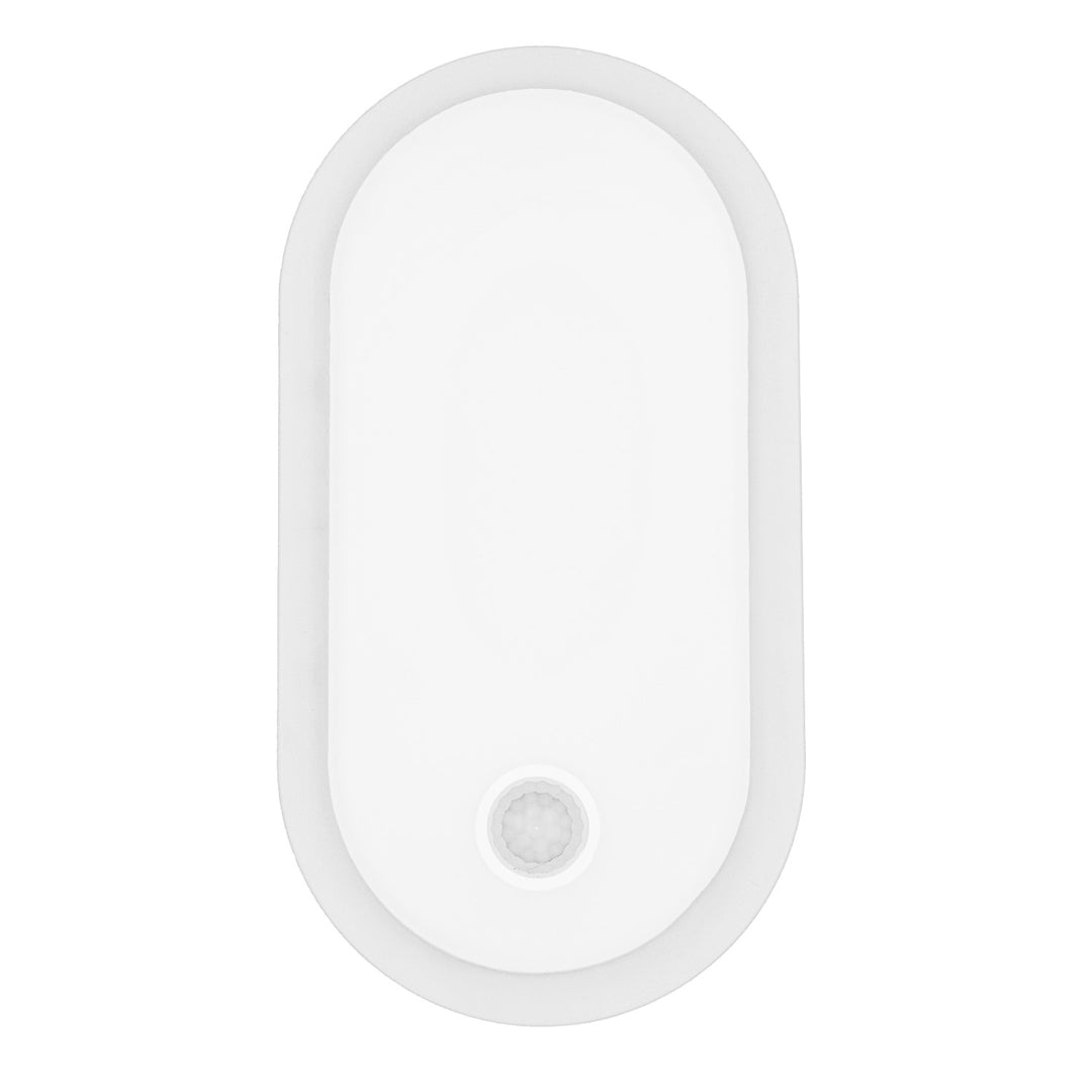 Lampe LED avec détecteur de mouvement Maclean, capteur PIR, blanche, 10 W/15 W/18 W, IP65, couleur réglable 3 000/4 000/6 000 K, MCE534 W