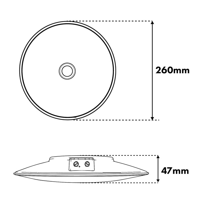 Lampe LED avec détecteur PIR Maclean, à fixer au plafond, 15 W, 1 300 lm, IP54, 220-240 V~ 50/60 Hz, MCE537