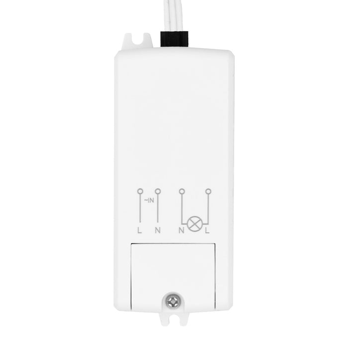 Interrupteur tactile encastrable Maclean, <40 mm, 110-240 V CA, charge max. 600 W pour LED, MCE824