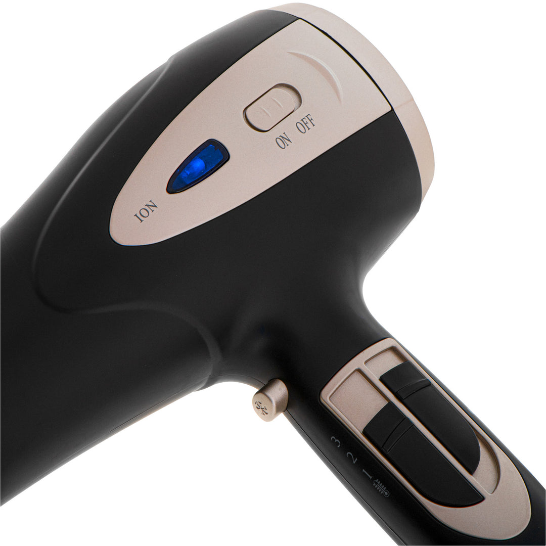 Sèche-cheveux Mesko, fonction ionisation, diffuseur, puissance 2200 W, noir, MS 2287