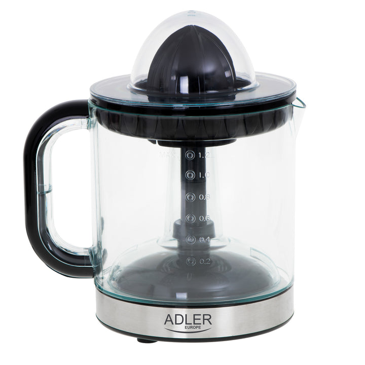 Presse-agrumes Adler, capacité 1,2 l, puissance maximale 60 W, noir, AD 4012