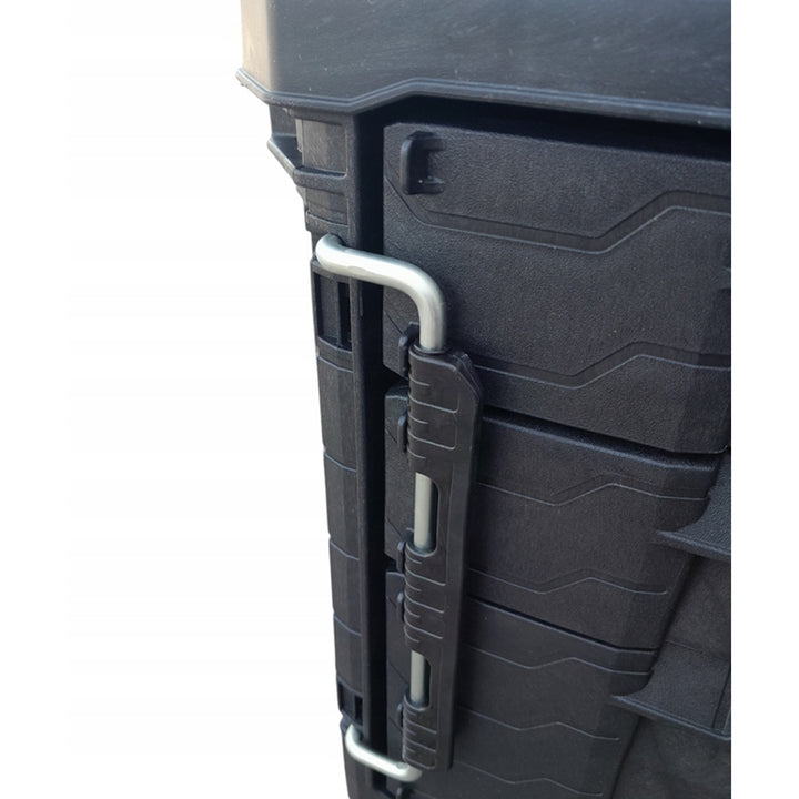 Boîte à outils XL Keter ROC Pro Gear 2.0, avec deux tiroirs, séparateurs inclus, emplacement pour cadenas, fermetures à l'avant, 259841