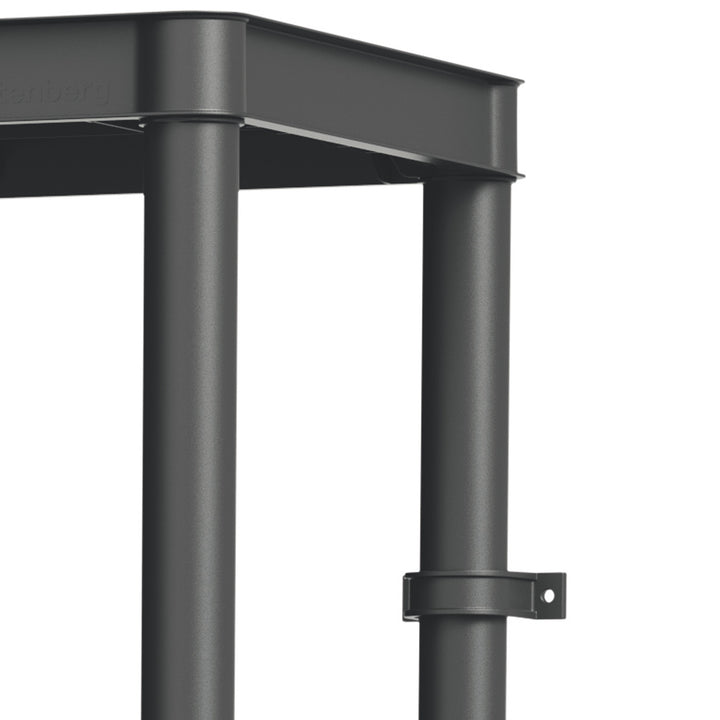 Étagère Stackaro Solid 75 Kistenberg, charge maximale totale 220 kg, 5 étagères, montage mural, KSS75L5HD-S411