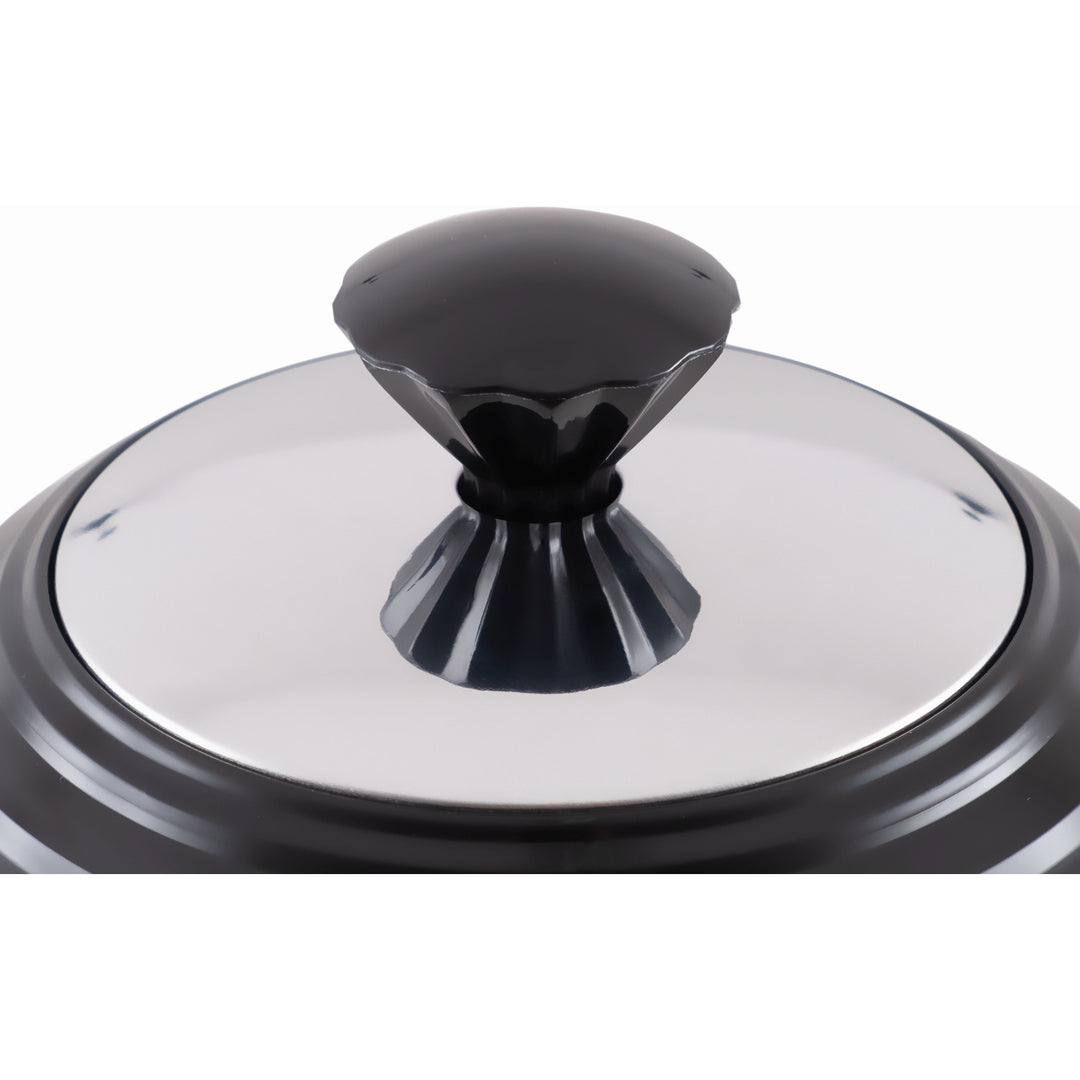 Bouilloire électrique Eldom, couleur noire, puissance 2000 W, capacité 1,7 L, indicateur de niveau d'eau, filtre à mailles, C265C