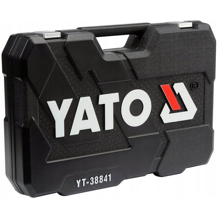 Jeu d'outils professionnel Yato, clés à douille et douilles, en acier au chrome-vanadium, 216 pièces, douilles avec système AS-Drive, dans une mallette, YT-38841