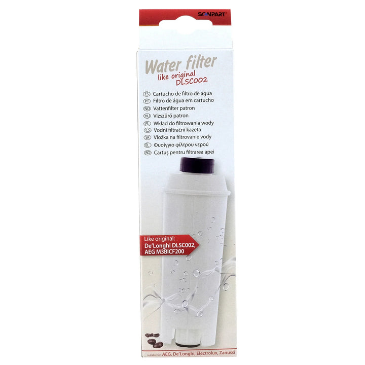 Filtre à eau pour machines à café expresso DeLonghi Scanpart