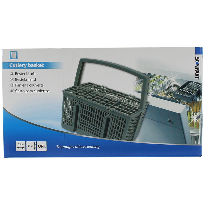 Panier à couverts universel avec compartiments pour lave-vaisselle Scanpart