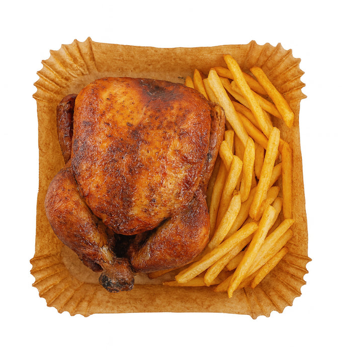 Recharges en papier pour friteuse Adler, 16 cm, jusqu'à 240 °C, biodégradables, 200 pièces, AD 6731