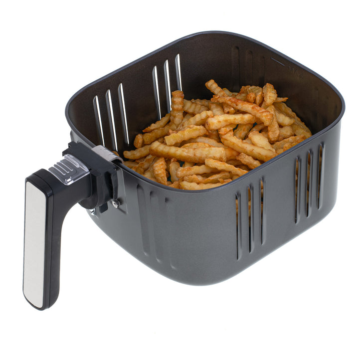 Friteuse sans huile, 9 programmes, 5,0 L, Airfryer, Camry CR 6311 + cartouches en papier pour friteuse, 16 cm, biodégradables, 100 pièces