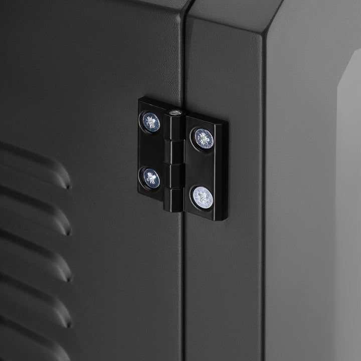Armoire pour chargeur de véhicule électrique Maclean, étanche IP65, acier + verre trempé, dimensions 70 x 50 x 25 cm, MC-900