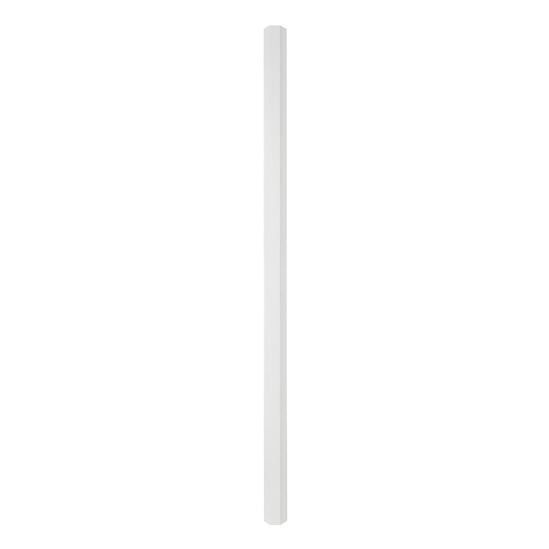 Bande de masquage en aluminium pour câbles Maclean, 33 x 18 x 750 mm, blanche, MCTV-897 W