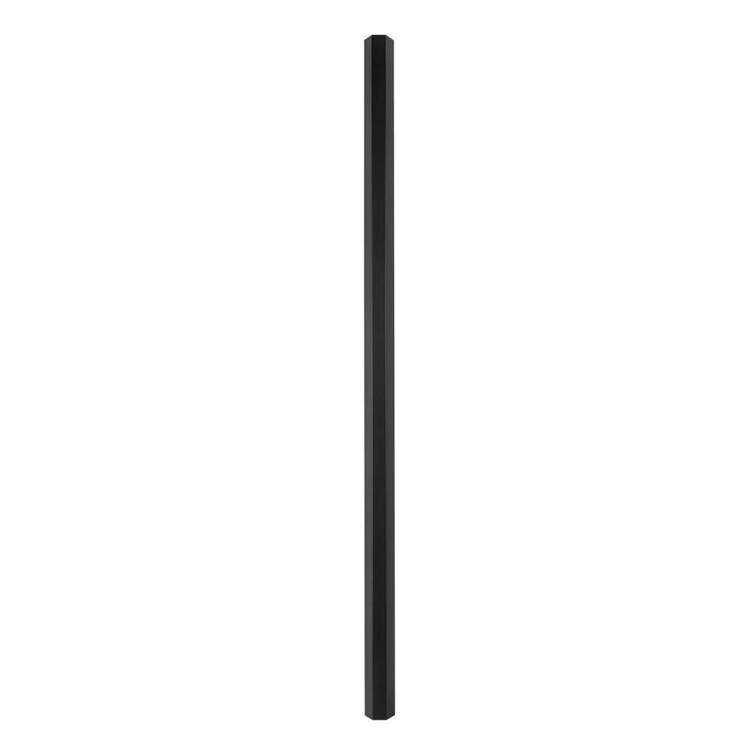 Bande de masquage en aluminium pour câbles Maclean, 33 x 18 x 750 mm, noire, MCTV-897 B