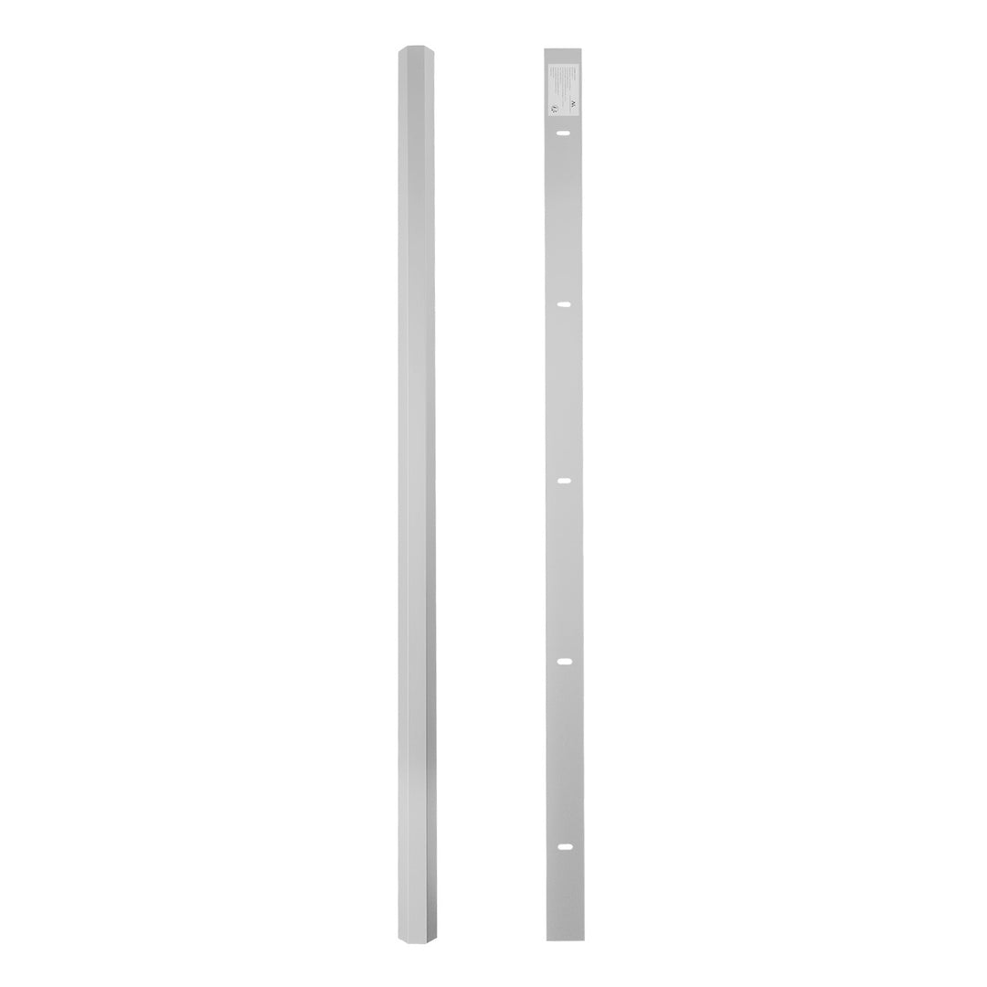 Bande de masquage en aluminium pour câbles Maclean, 33 x 18 x 750 mm, argentée, MCTV-897 S