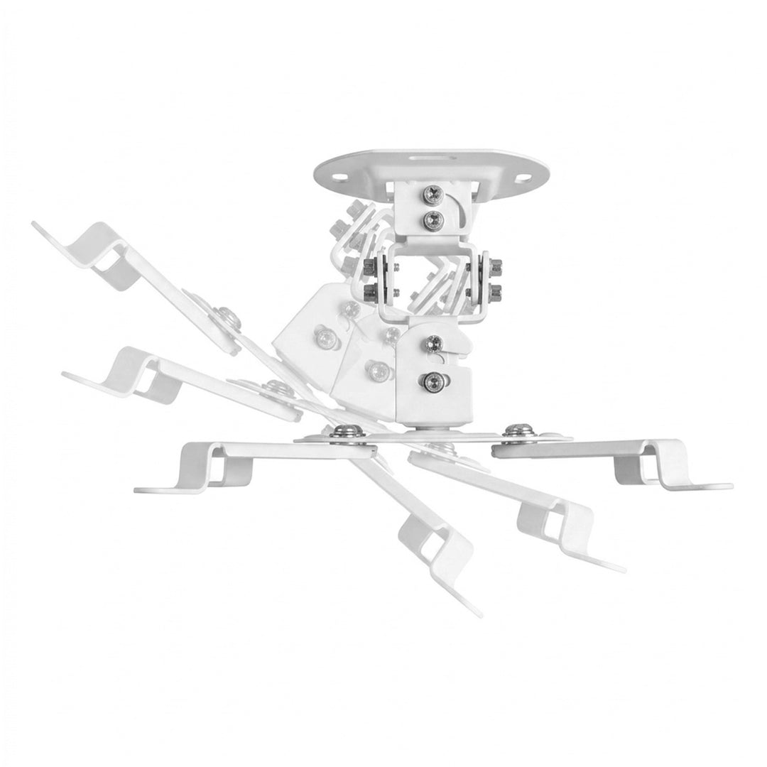 Support / suspension au plafond pour projecteur Maclean, 54 à 320 mm, jusqu'à 13,5 kg, rotation à 360 degrés MC-200 W